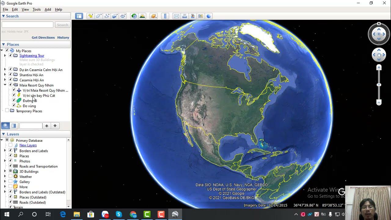 Hướng dẫn sử dụng ứng dụng Google Earth Pro [để quản lý vị trí bất động