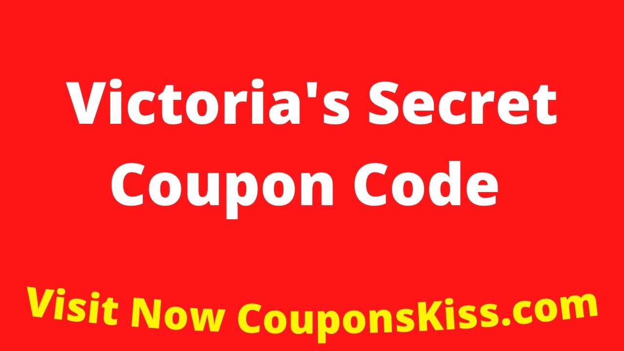 Victoria's Secret Coupon Code 2023 How to Enter Victoria's Secret