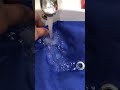 Проверка водой ткани оксфорд