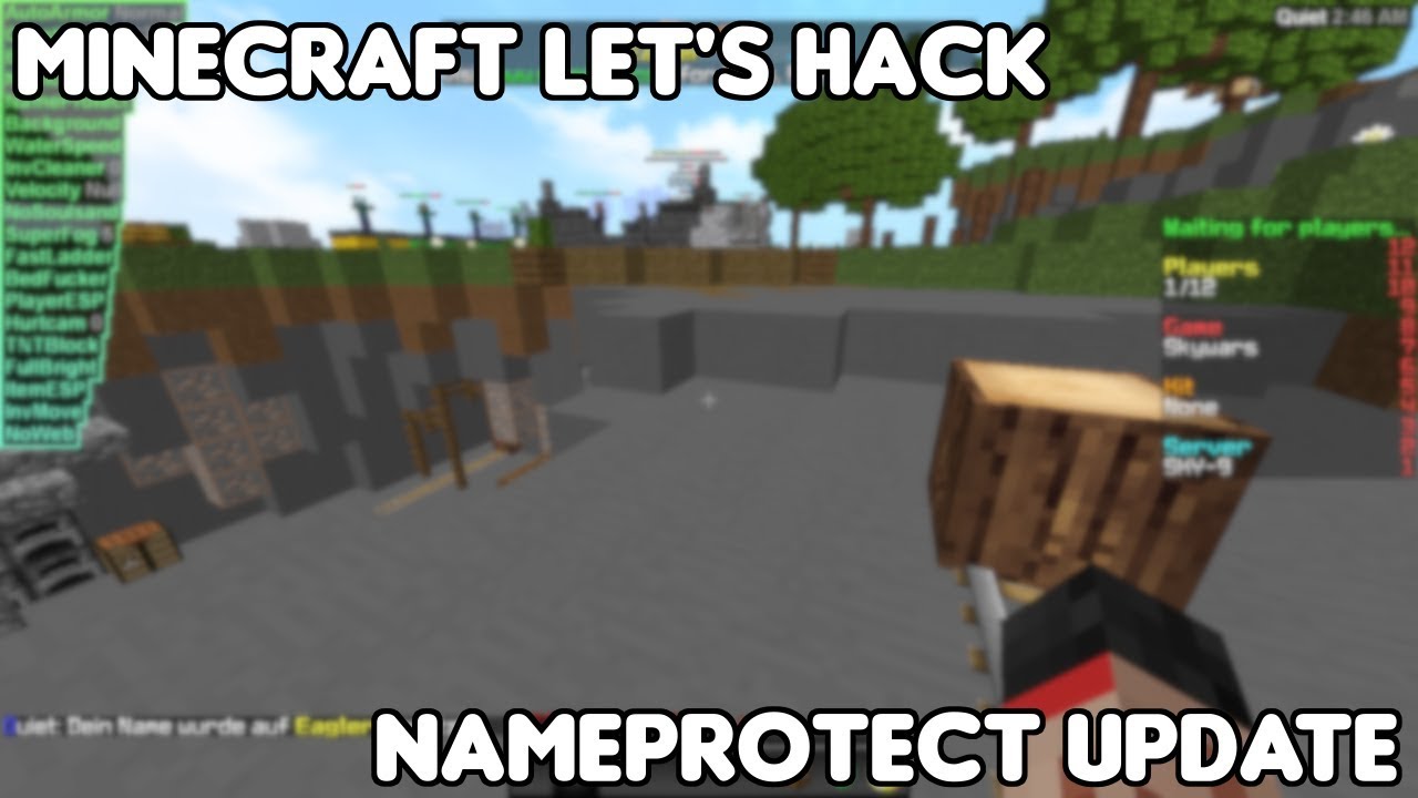 report hack clients minecraft