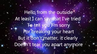 hello-adele/cover alice olivia