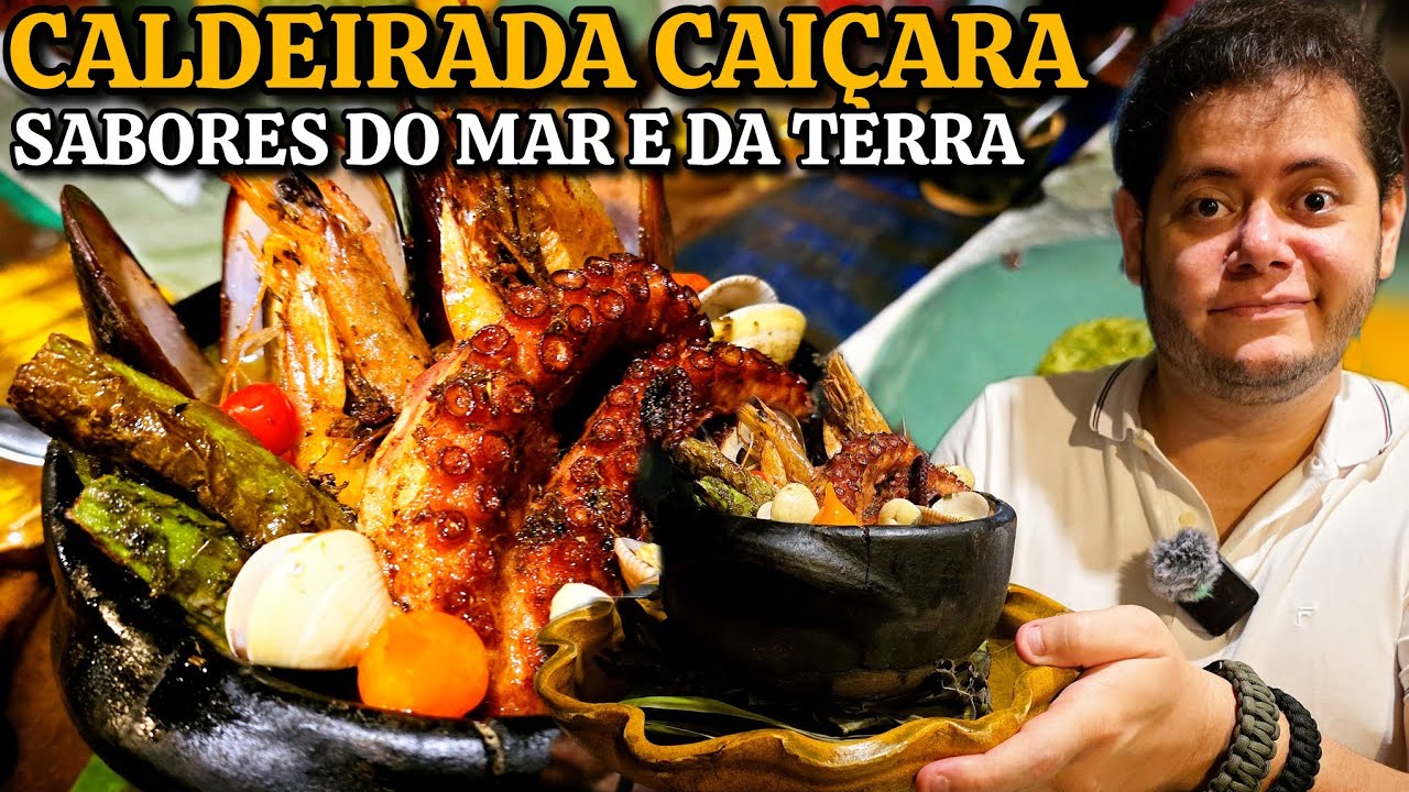 CALDEIRADA EM SÃO SEBASTIÃO - TRADIÇÃO CAIÇARA DO MAR E DA TERRA! #fyp #fypシ #comida #praia #viral 