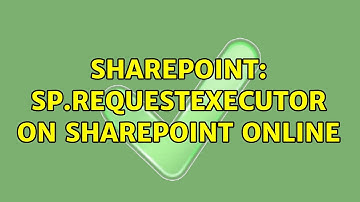 Sharepoint: SP.RequestExecutor on SharePoint online