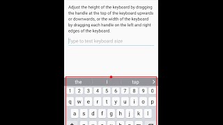 How To Change Keyboard Size Larger On Samsung Galaxy S7/Edge/S6/Note5/Note4 screenshot 4