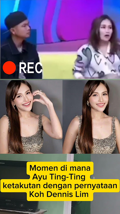 Ayu ting-ting Panik