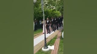 viral wedding entrance   yes I do