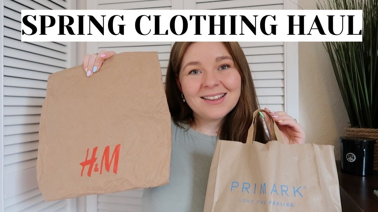 COLLECTIVE SPRING TRY-ON HAUL: H&M, VINTED, PRIMARK AND MORE | Emma ...