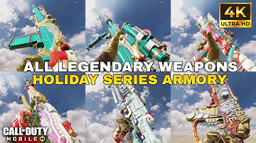 All Legendary Weapons from Holiday Series Armory Draw in Ultra Graphics 🔥😍