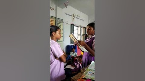 4th class Three butterflies opposite words   Sravana Sandhya asking opposite words to Bhavya.