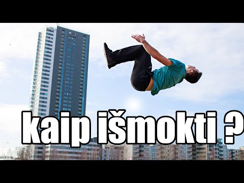 Video: Kaip Išmokti Sukti Salto