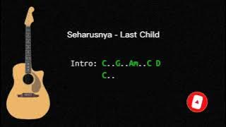 lirik chord(kunci gitar) seharusnya LAST CHILD