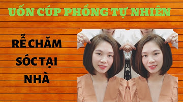 Mẫu tóc ngắn uốn cụp rễ chăm sóc Huynh Nguyễn