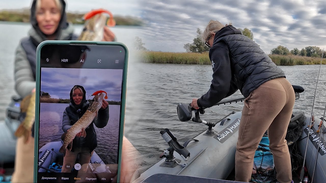 ВОНА ІДЕ НА ПОЛЮВАННЯ! ХТО НЕ ЗАХОВАВСЯ - ТОЙ ПОПАВСЯ! Рибалка на щуку 2025