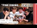 "Fine Dining" Recipe Challenge | Pass it on  Ep.3