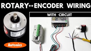 Rotary Encoder Wiring/Connection with PLC II What is Rotary Encoder? (Autonics E40S6-2500-3-T24) screenshot 5