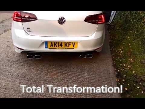2014 mk7 Golf R Milltek catback (non resonated)