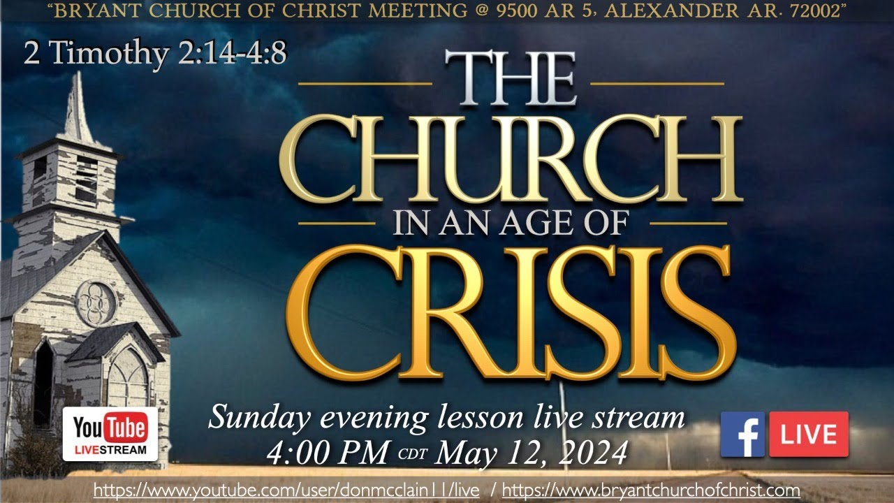 THE CHURCH IN CRISIS - YouTube