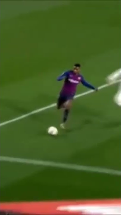 Barcelona Semedo skills vs Real Madrid