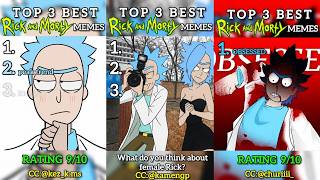 Ranking the Best Rick and Morty Memes COMPILATION Part 1 (35K Special)