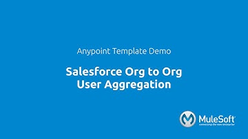 Salesforce Org to Org User Aggregation