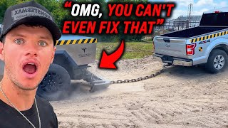 WhistlinDiesel has a problem with the Cybertruck