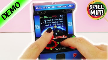 Arcade Machine for Smartphone | Fight Space Invaders with a Joystick | Mini Game Machine