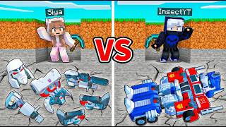 We Found Buried TRANSFORMERS in Minecraft!
