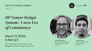 HP Veneer Design System: A new Era of Consistency | Deep Dive: Award Winners | HP Inc.