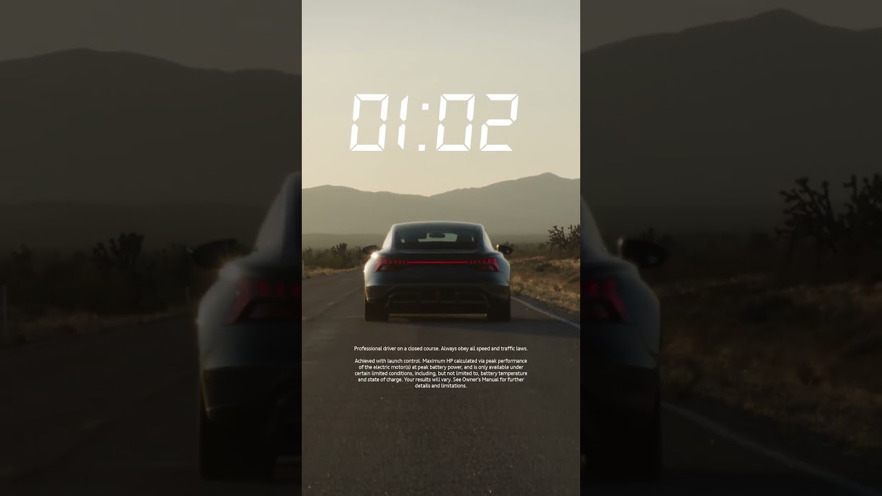 Audi RS e-tron GT performance | Beat the Clock​