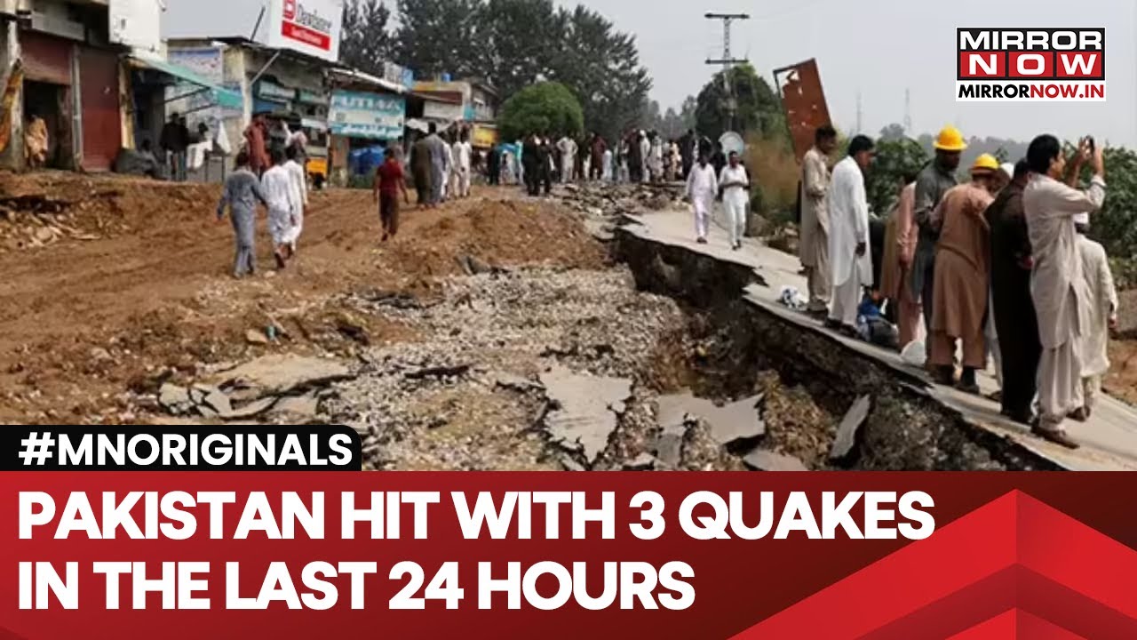 Pakistan Hit By Three Earthquakes In 24 Hours, No Loss To Life Or Property Reported So Far