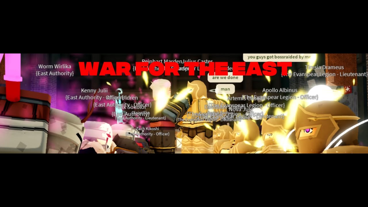 war for the east | deepwoken cinematic trailer