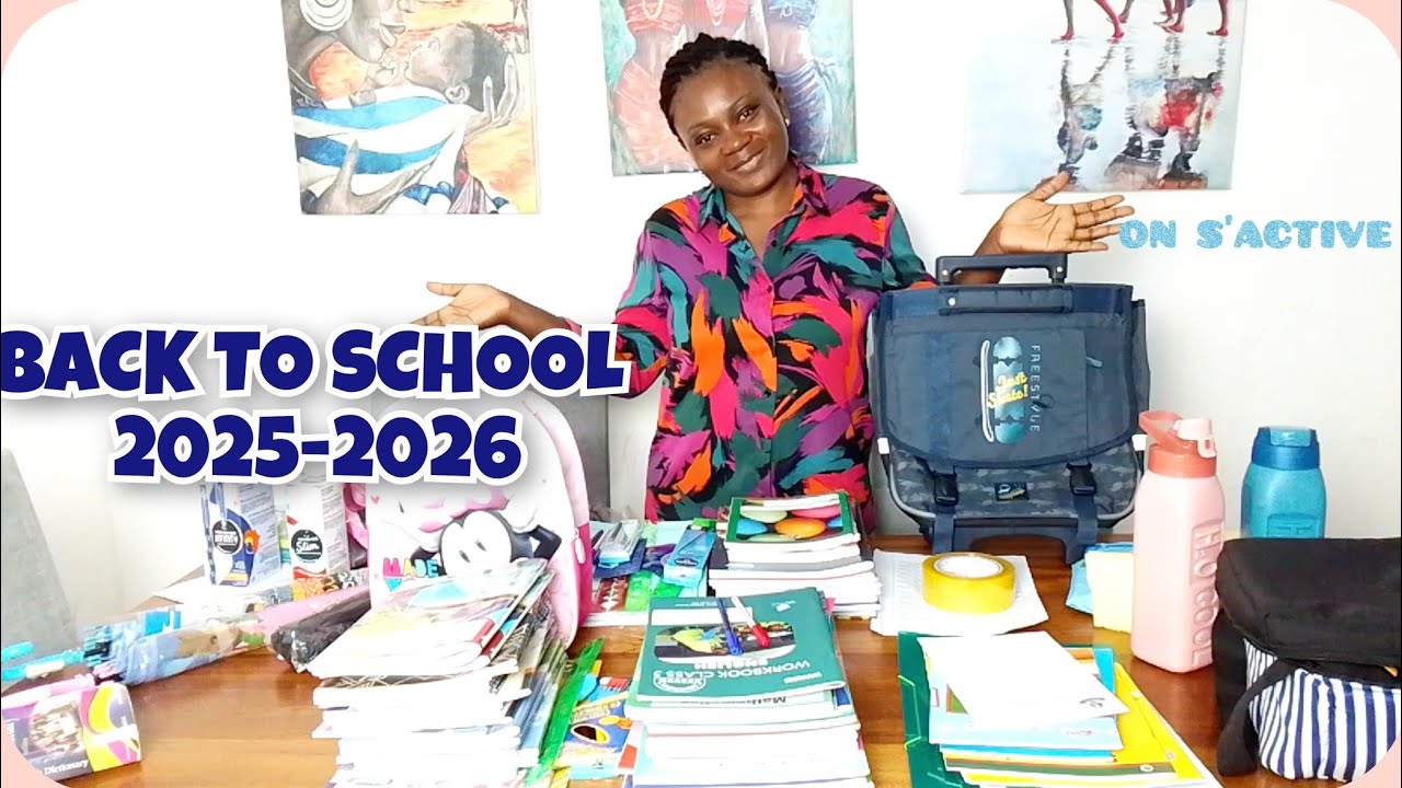 PRÉPARATION DE LA RENTRÉE SCOLAIRE : ACHAT FOURNITURE/ ÉTIQUETAGE ET CHOSES TRÈS IMPORTANTE A FAIRE