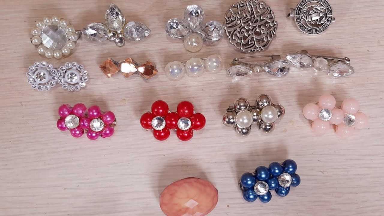 #دبوس_طرحة_اسهل_مشروع_من_البيت