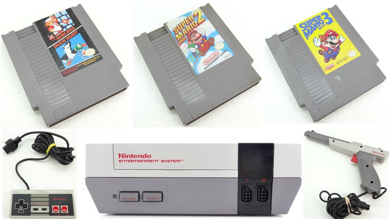 fest Seletøj tråd Nintendo Entertainment System Unboxing NES 1985 Edition! - YouTube