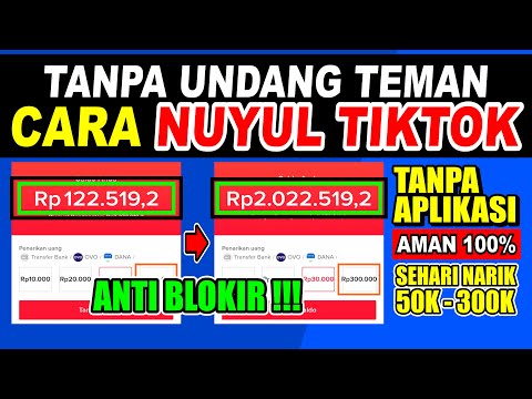 CARA NUYUL TIKTOK LITE dan ORI TANPA APLIKASI & TANPA UNDANG TEMAN