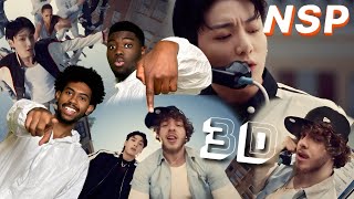 Jung Kook) '3D (feat. Jack Harlow)' Official MV Reaction!