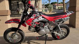 Honda XR50/CRF50 Supermoto