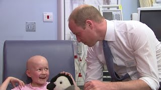 Prince William helps care for sixyearold cancer patient