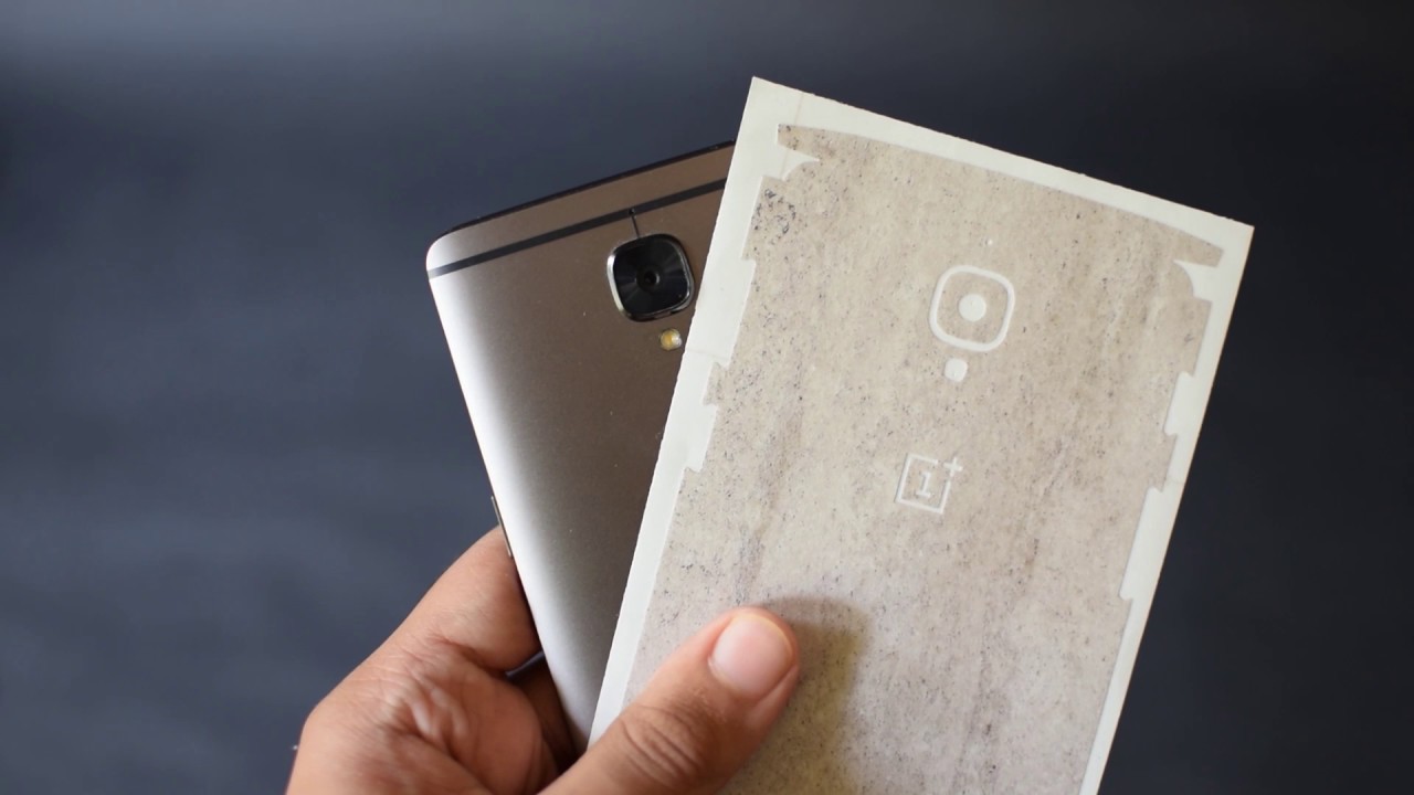 Skinnova Skin Hands-On Review - OnePlus 3/3T (Concrete)