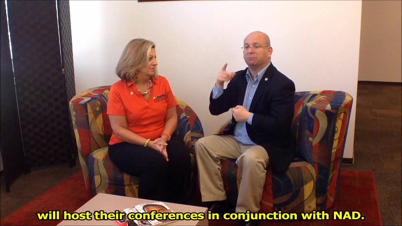 NAD’s Howard A. Rosenblum and @ACDHHSherri Discuss #NAD2016 - YouTube