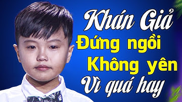 TIẾNG HÁT XÉ LÒNG CỦA CẬU BÉ NHỎ KHIẾN MỌI NGƯỜI XÚC ĐỘNG | THVL