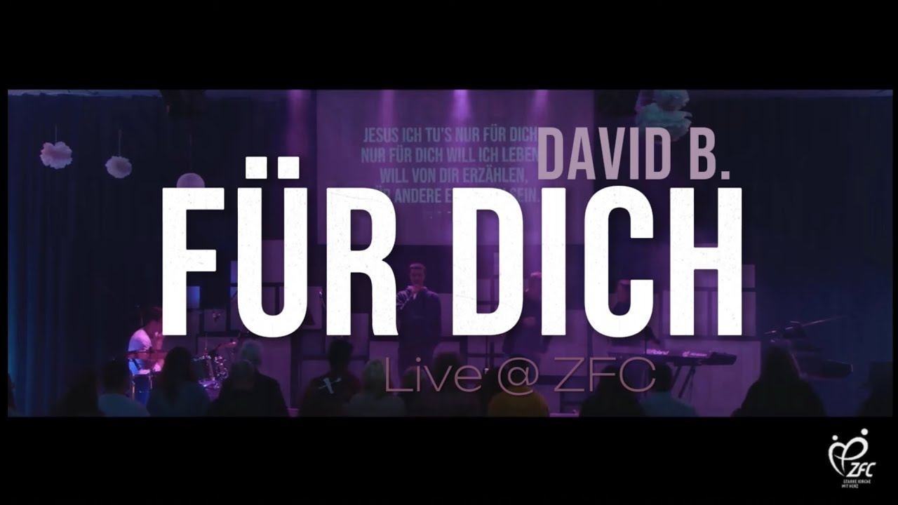 DAVID B. | Für Dich | Song Premiere Live - YouTube