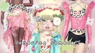 ⊹ ࣪ ˖ ໒꒱cute dti layering combos tutorial☘️𓏲 ๋࣭  ࣪ ˖