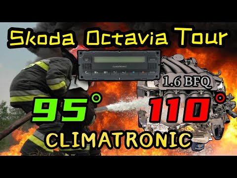 Skoda Octavia Tour 1.6 BFQ з кліматом. Зменшуємо температуру роботи двигуна з 110° на 95°.