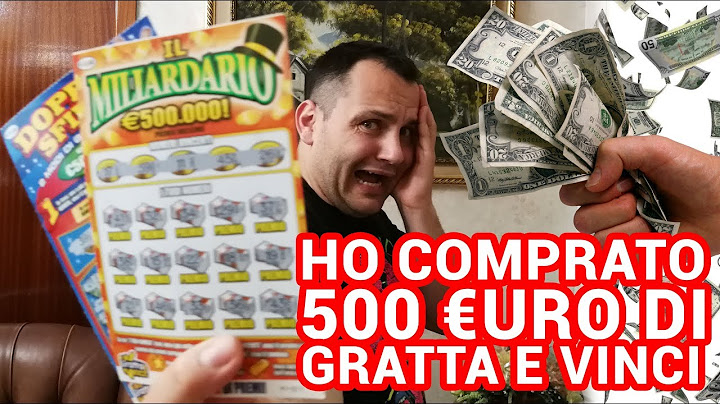 Ho comprato 500 EURO di Gratta e Vinci [VIDEO EPICO]