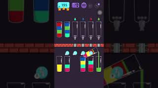 Cups - water sort puzzle | level 195 | ⭐️⭐️⭐️ screenshot 5
