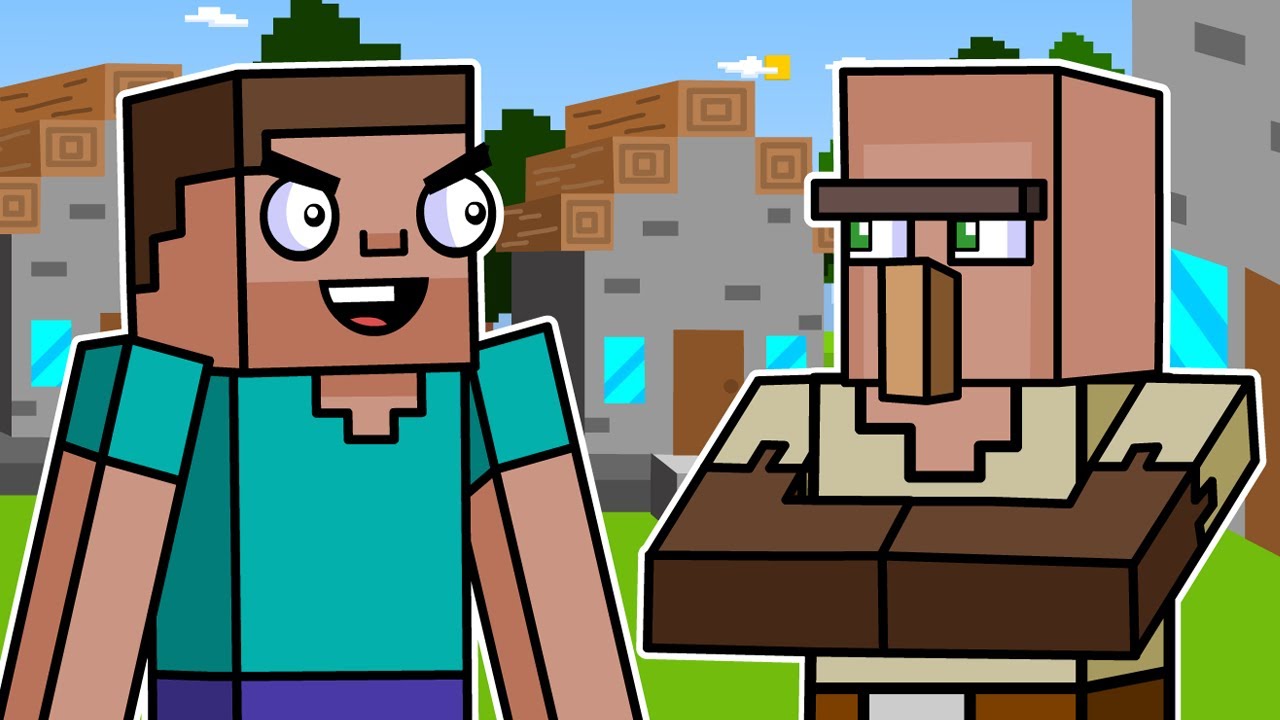 Forest Village & Fletcher Block Squad (Minecraft Animation) YouTube