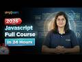 JavaScript Full Course 2026 JavaScript Tutorial For Beginners JavaScript Training Simplilearn