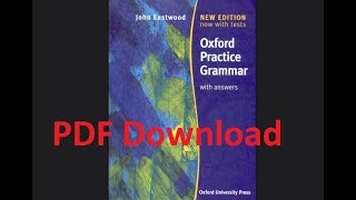 Download Oxford Practice Grammar with Answers Second Edition-https://huyhuu.com/ Download Oxford Practice Grammar with Answers Second Edition-https://huyhuu.com/
