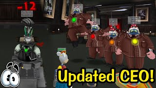Fighting The Updated CEO! | Toontown Rewritten